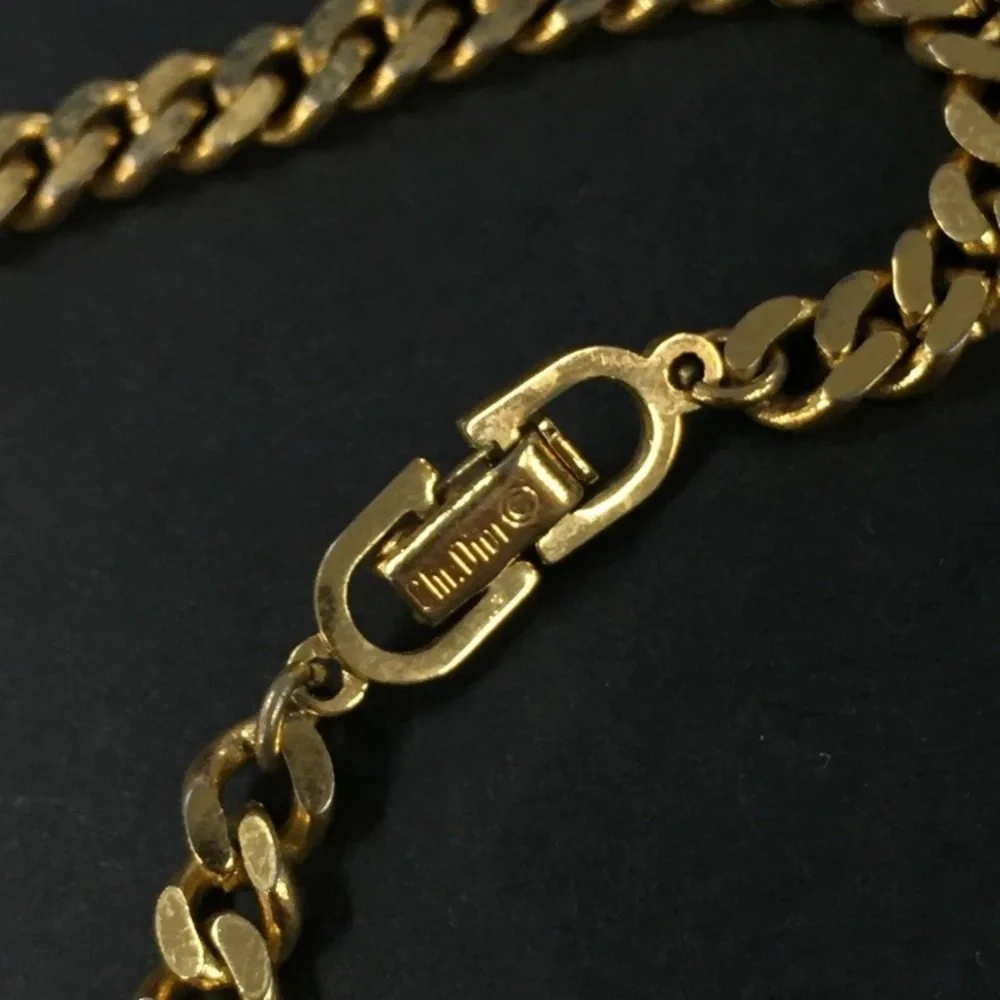 Authentic Vintage Christian Dior Bracelet with Moissanite Accent Stones - Picture 7 of 7